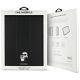 7. Karl Lagerfeld Saffiano Magnetische Karl & Choupette iPad Pro 13" 2024 Buchcover-Hülle - Schwarz