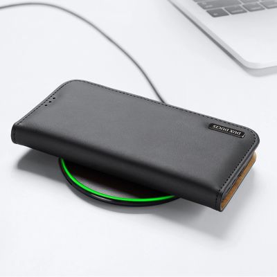 23. Dux Ducis Hivo Hülle Samsung Galaxy S23+ Flip Case Wallet Stand RFID Blocker schwarz