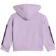 3. adidas Essentials Joggers 3-Streifen Hoodie Trainingsanzug Lila JV9856