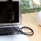 15. Baseus Yiven M30 Stereo AUX 3,5 mm Audiokabel Stecker Miniklinke 1m silber-schwarz (CAM30-BS1)