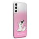 4. Karl Lagerfeld Choupette Eat Hülle für Samsung Galaxy S22+ - Pink