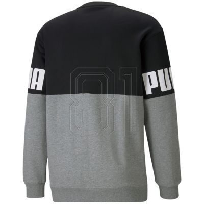 4. Puma Power Colorblock Crew M Sweatshirt 589430 01