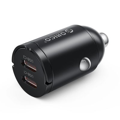 ORICO MiniRing 30 W Dual-USB-C-Zigarettenanzünder-Ladegerät aus Zinklegierung
