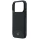 6. Mercedes Leder-Holzoptik- und Curve MagSafe-Hülle für iPhone 17 Pro Max – Schwarz