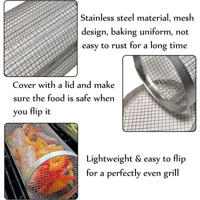 19. Gemüsegrillkorb 9x9x20cm