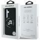 8. Karl Lagerfeld Silikon Double Heads And Circle MagSafe Samsung Galaxy S25 Plus Hülle schwarz