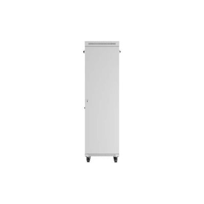 26. LANBERG Standschrank 19" 42U 600x600 Graue Glastür LCD (Flatpack) V2