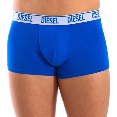 4. Diesel Herren-Boxershorts Shawn, 3er-Pack, blau, modisch, Baumwolle