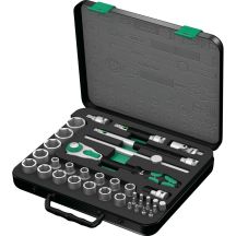 Zyklop Speed 1/2'' Ratschenschlüssel im metrischen Set, 37-teilig.