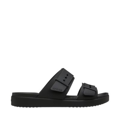 Crocs Brooklyn Buckle Low Damen-Flip-Flops Schwarz 211215 001