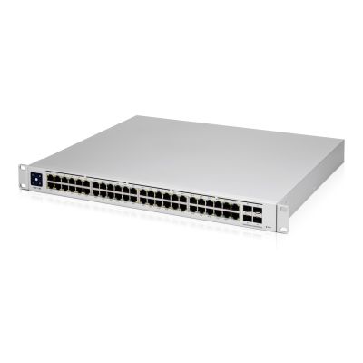 3. Ubiquiti UniFi Pro 48 PoE 52p PoE (PoE+: 40; PoE++: 8;) Managed Gigabit Switch (USW-Pro-48-POE-EU)