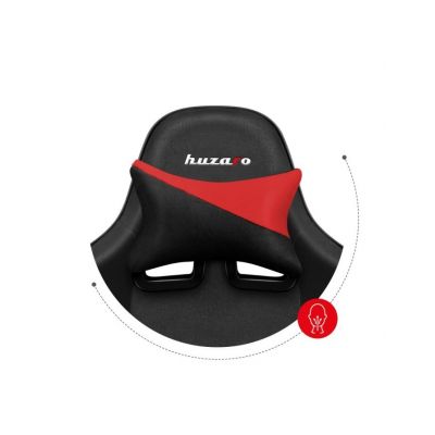 21. Huzaro Force 6.2 Gaming-Stuhl aus rotem Netzgewebe