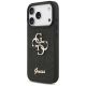 2. Guess Fixed Glitter Big 4G Hülle für iPhone 17 Pro / 18 Pro - Schwarz