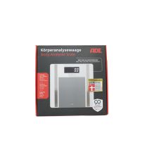 ADE BA2300-2 Quadratische weiße elektronische Personenwaage
