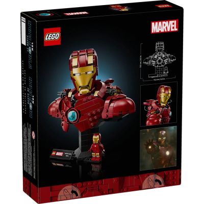 2. LEGO Marvel 76327 Iron Man MK4 Büste