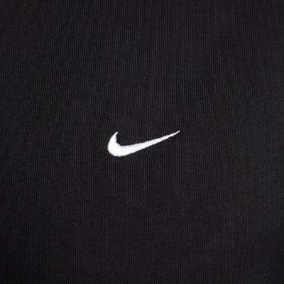 3. Nike Solo Swoosh Fleece-Sweatshirt DX1361-010 Schwarz M