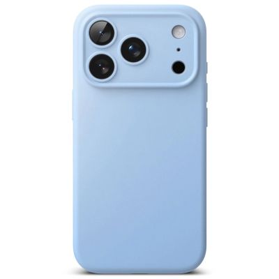 3. Ringke Silikon MagSafe Hülle für iPhone 18 Pro - Hellblau