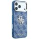 4. Guess 4G & Big Strass Logo Hülle für iPhone 18 Pro / 17 Pro - Blau
