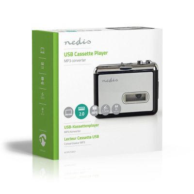 8. Nedis ACGRU100GY MP3/MP4-Player Grau