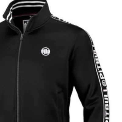 3. Herren-Sweatshirt mit Pitbull-West-Coast-Oldschool-Tape-Logo - 1423039