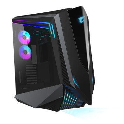 4. Gigabyte AORUS C700 GLASS ATX FullTower Gehäuse Schwarz mit Sichtfenster ohne Netzteil