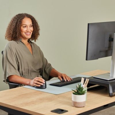 5. Fellowes 100143579 Universalmaus, Rechtshänder, Bluetooth + USB Typ-C, optisch, 1600 DPI