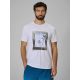 Herren-T-Shirt mit Aufdruck, regulär, Größe 4F 4FWSS26TTSHM3034-10S