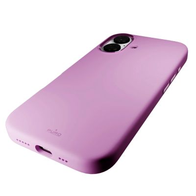 8. Puro Icon Mag Pro MagSafe Silikonhülle für iPhone 16 – Rosa