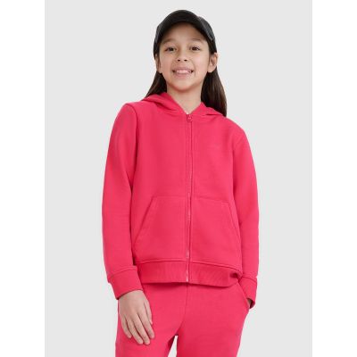 2. Mädchen-Sweatshirt mit Reißverschluss und Kapuze 4F 4FJWSS25TSWSF1706-55S