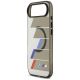 6. BMW M IML Metallknöpfe, dreifarbige Linien, MagSafe-Hülle für iPhone Air – Grau