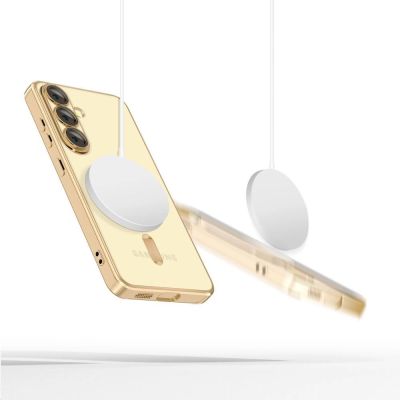 2. Tech-Protect MagFlex MagSafe Case für Samsung Galaxy A56 5G - Transparent Gold