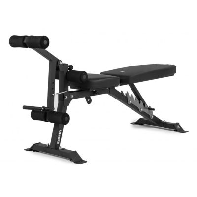 8. ZIPRO SUPERSET Verstellbare Trainingsbank, verstellbare Rückenlehne, verstellbarer Sitz, Fitnessstudio, Heimstudio, Schwarz