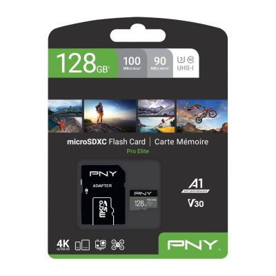 4. PNY PRO Elite microSDXC 128GB Speicherkarte