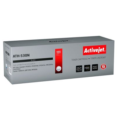 Activejet ATH-530N Toner (ersetzt HP 304A CC530A, Canon CRG-718B; Supreme; 3800 Seiten; schwarz)