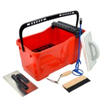 AWTOOLS Fliesenleger-Set mit Eimer