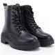 4. Schwarze Plateau-Kampfstiefel für Damen von Big Star (UU274816)
