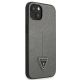 4. Guess GUHCP14SPSATLG iPhone 14 6.1 "Silber / Silber Hardcase SaffianoTriangle Logo