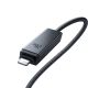 5. Baseus Versatile 60 W USB-C- auf USB-C-Kabel mit USB-A- und Lightning-Adaptern, 1 m – schwarz