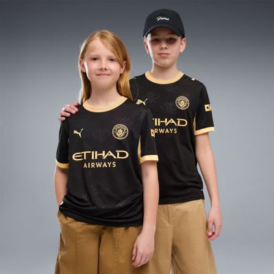 Puma Manchester City Auswärtstrikot (Replika) JSY Junior 784342-03