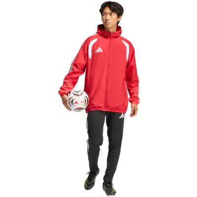 7. Herrenjacke adidas Tiro 26 Competition All Weather rot KB0134