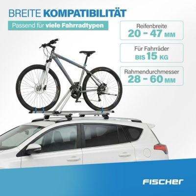 3. Fischer Xtreme Dachfahrradträger