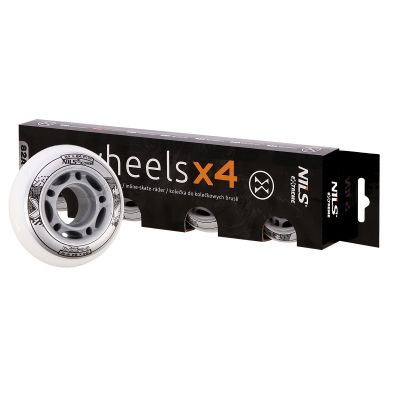 28. Nils Extreme PU-Räder 64x24 82A (4 Stk.) 