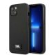 Karl Lagerfeld KLHCP13MSFMP2K iPhone 13 6.1" Hardcase schwarz/schwarz Saffiano Plaque