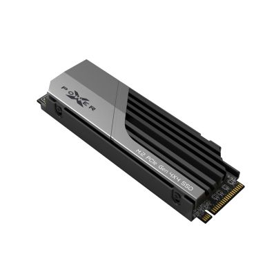 2. SSD Silicon Power XS75 2TB M.2 Gen4 NVMe 7000/6500 MB/s mit Kühlkörper (SP02KGBP44XS75S5)