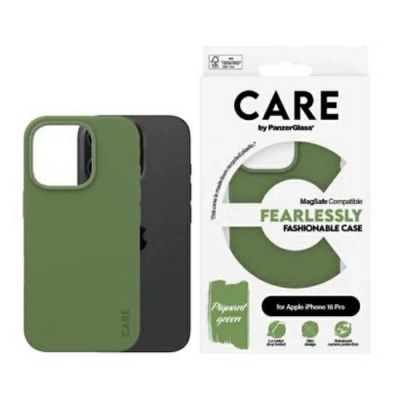 CARE by PanzerGlass Fashion Case iPhone 16 Pro 6,3" grün/grün MagSafe 1386