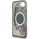 7. Guess IML Flowers MagSafe iPhone 16e Hülle - Schwarz