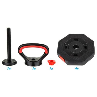 6. COMPOSITE Hantel Kettlebell 10 kg (4 x 2,5 kg) EB FIT