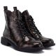 4. Braune Lackleder-Ankle-Boots für Damen, S.Barski HY62-8140