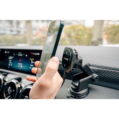5. Verbatim Charge 'n' Drive Qi2 Smartphone Schwarz USB Kabelloses Laden Schnellladen Automatisch