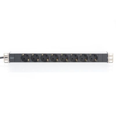 2. DIGITUS DN-95401 RACK-Streifen (8 x UTE; 16 A; 2 m; schwarz)